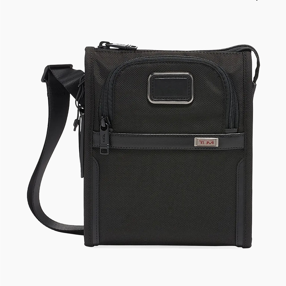 TUMI Charcoal Messenger Bag